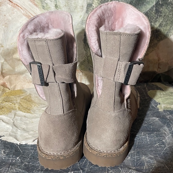 Birkenstock Uppsala Shearling Suede Boots - Picture 4 of 8